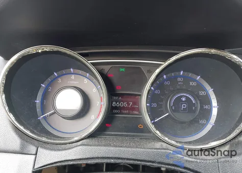 2013 Hyundai Sonata Gls z USA, uszkodzony, nr VIN 5NPEB4AC7DH736281